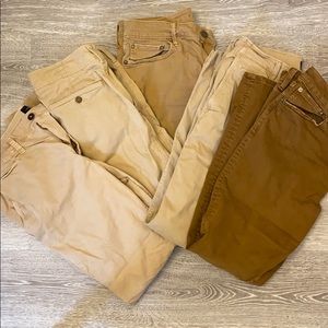 Men’s khaki bundle